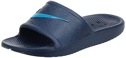 Nike Jungen Kawa Shower Slipper, Midnight Navy Laser Blue, 29.5 EU von Nike