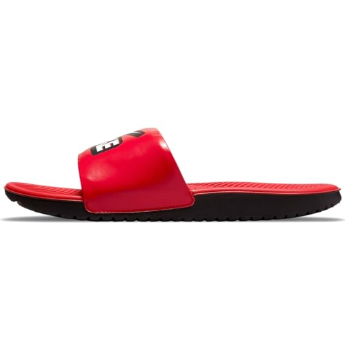 Nike Jungen Kawa Slide (GS/PS) Sandale, Rot / Weiß, 7 Big Kid von Nike