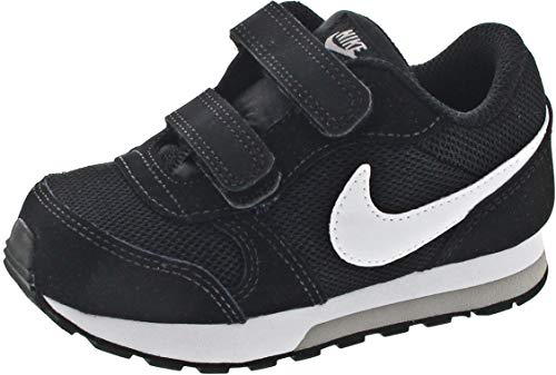 Nike Jungen Md Runner 2 (TDV) Lauflernschuhe, Schwarz (Black/White-Wolf Grey) von Nike