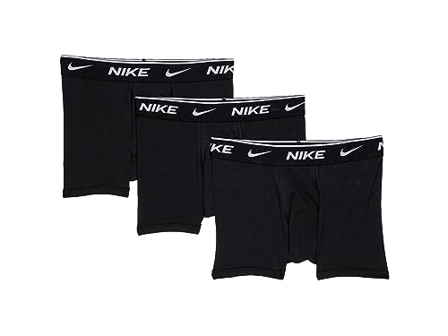 Nike Jungen NHB E Day Cotton Stretch 3 (Big Kids), Schwarz, SM (7-8 Big Kid) von Nike