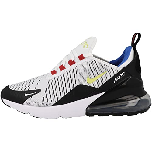 Nike Jungen Nike Air Max 270 Gs Sneaker, Weiß Schwarz, 36.5 EU von Nike