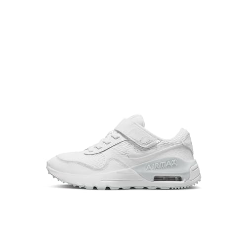 Nike Jungen Nike Air Max Systm Sneaker, White White Pure Platinum, 36.5 EU von Nike