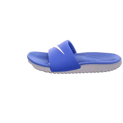 Nike Jungen Nike Kawa Slide (Gs/Ps) Dusch Badeschuhe, Blau Hyper Cobalt White 400, 31 EU von Nike