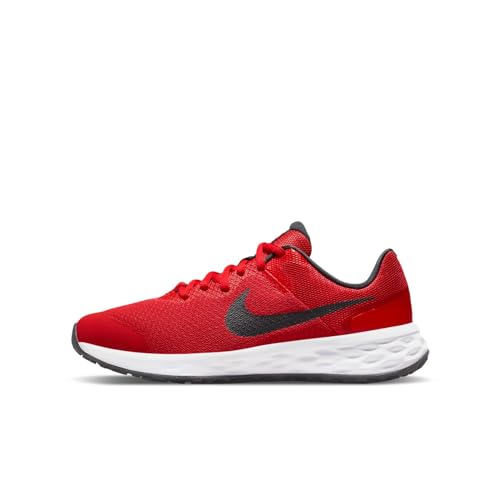 Nike Jungen Nike Revolution 6 Nn (Gs) Sneaker, University Red Black, 36.5 EU von Nike