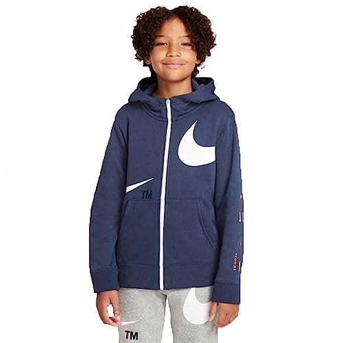 Nike Jungen Sw Swoosh Jacke, Thunder Blue/White, 128 EU Nike Jungen Sw Swoosh Jacke, Thunder Blue/White, 128 EU von Nike