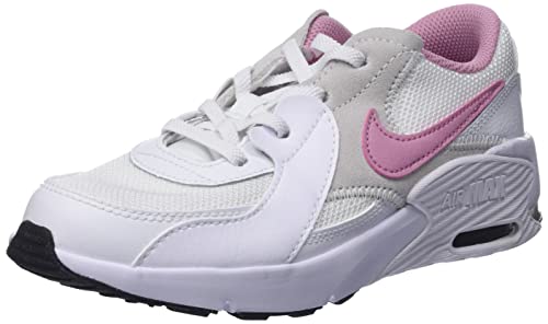 Nike Jungen Unisex Kinder Air Max Excee Sneaker, White/Elemental PINK-MED Soft PINK-White, 19.5 EU von Nike