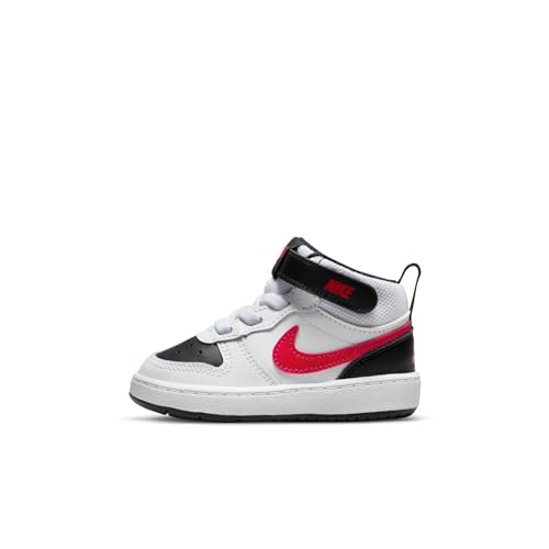 Nike Jungen Unisex Kinder Court Borough Mid 2 Btv Gymnastikschuh, White Univ Red Black, 19.5 EU Nike Jungen Unisex Kinder Court Borough Mid 2 Btv Gymnastikschuh, White Univ Red Black, 19.5 EU von Nike