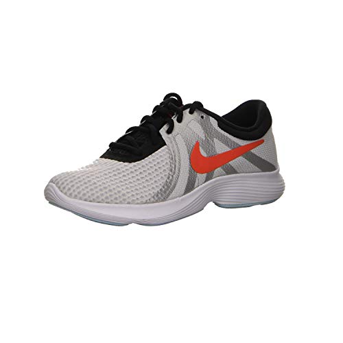 Nike Jungen Unisex Kinder Revolution 4 Sd (Gs) Cross-Trainer, Weiß (Pure Platinum/Team Orange-Blac 001), 22 EU von Nike