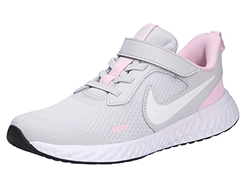 Nike Jungen Unisex Kinder Revolution 5 (PSV) Sneaker, Photon Dust White Pink Foam, 28 EU von Nike