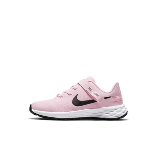 Nike Jungen Unisex Kinder Revolution 6 Flyease Sneaker, Pink Foam Black, 33.5 EU von Nike