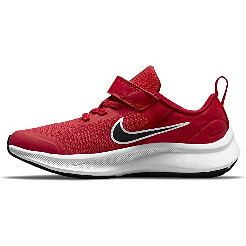 Nike Jungen Unisex Kinder Star Runner 3 Tennisschuh, University Red Black Gym Red White, 28 EU von Nike