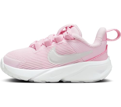 Nike Jungen Unisex Kinder Star Runner 4 Nn (Td) Low Top Schuhe, Pink Foam/Summit White-White, 23.5 EU von Nike