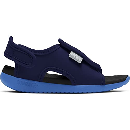 Nike Jungen Unisex Kinder Sunray Adjust 5 V2 Slide Sandal, Blue Void Pure Platinum Signal Blue Black, 22 EU Nike Jungen Unisex Kinder Sunray Adjust 5 V2 Slide Sandal, Blue Void Pure Platinum Signal Blue Black, 22 EU von Nike