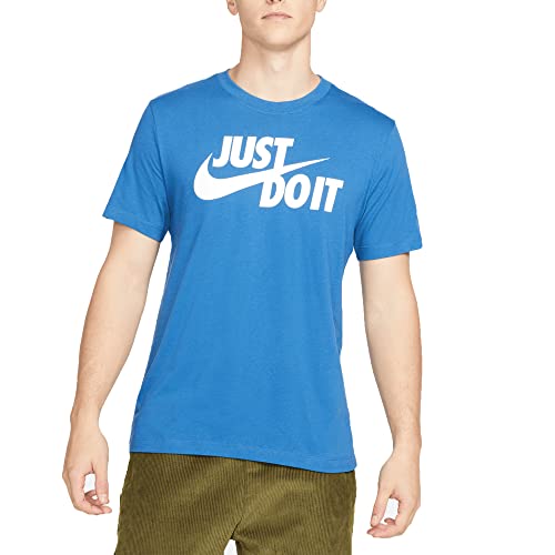 Nike Just Do It Swoosh, Herren, Blau, XL von Nike