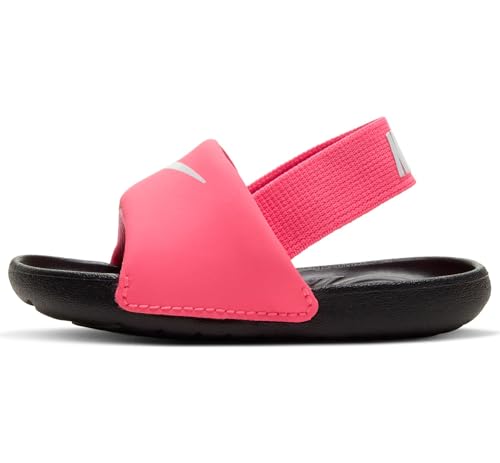 Nike Kawa Slide Sandal, Digital Pink/White-Black, 17 EU von Nike