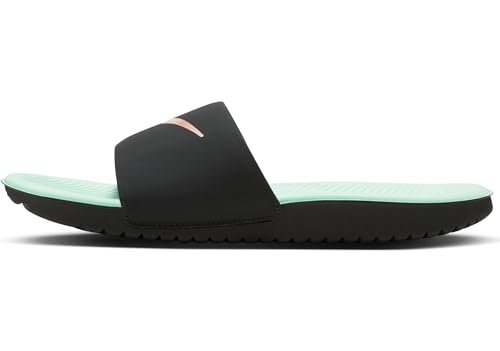 Nike Kawa Badeslipper jüngere/ältere Kinder Sandale, Off Noir MTLC Red Bronze Mint Foam, 29.5 EU von Nike