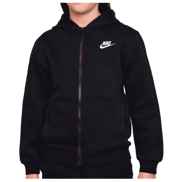 Nike - Kid's Sportswear Club Fleece Full Zip - Freizeitjacke Gr XS schwarz von Nike