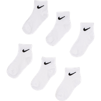 Nike Kids Unisex Socken - Weiß - Größe 23.5 - 27 - Poly Jersey von Nike