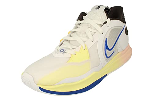 Nike Kyrie 5 Low Herren Basketball Trainers DJ6012 Sneakers Schuhe (UK 8.5 US 9.5 EU 43, White Game royal medium ash 100) von Nike