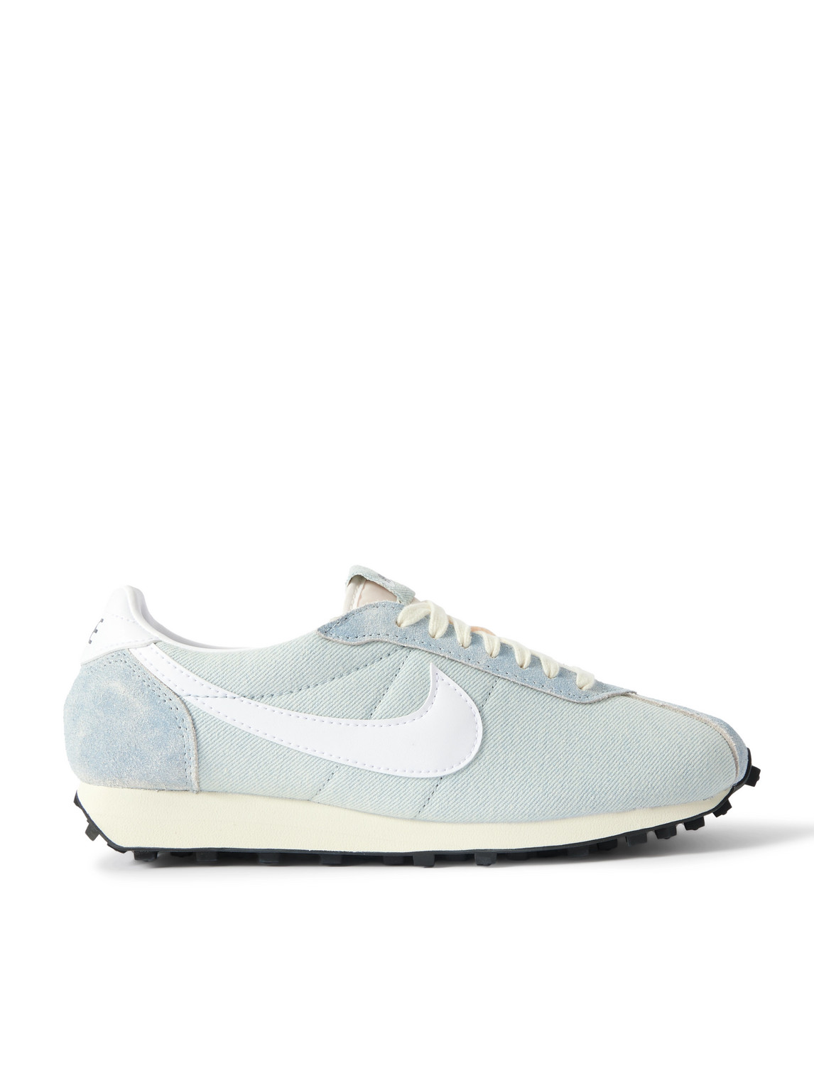 Nike - LD-1000 Leather and Suede-Trimmed Denim Sneakers - Men - Blue - US 9.5 von Nike