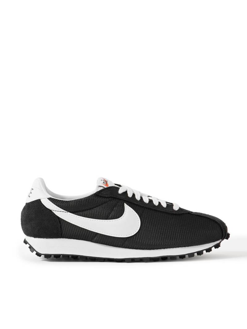 Nike - LD-1000 Leather and Suede-Trimmed Mesh Sneakers - Men - Black - US 6 von Nike