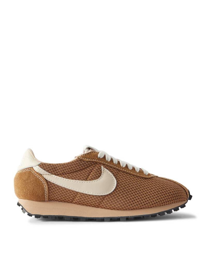 Nike - LD-1000 Leather and Suede-Trimmed Mesh Sneakers - Men - Brown - US 7.5 von Nike