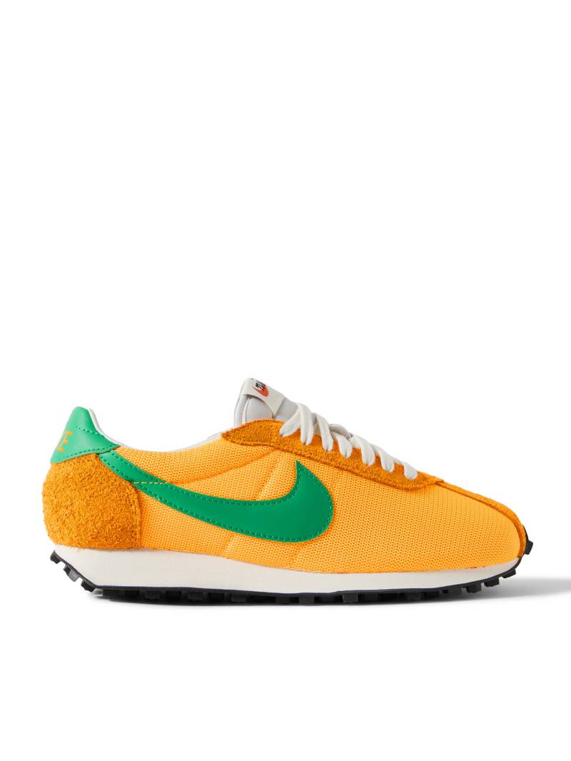 Nike - LD-1000 Leather and Suede-Trimmed Mesh Sneakers - Men - Yellow - US 11 von Nike