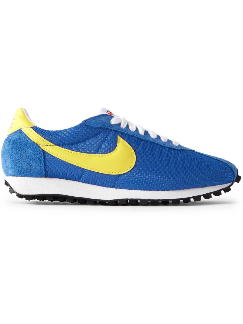 Nike - LD-1000 SP Suede and Leather-Trimmed Mesh Sneakers - Men - Blue - US 5.5 von Nike