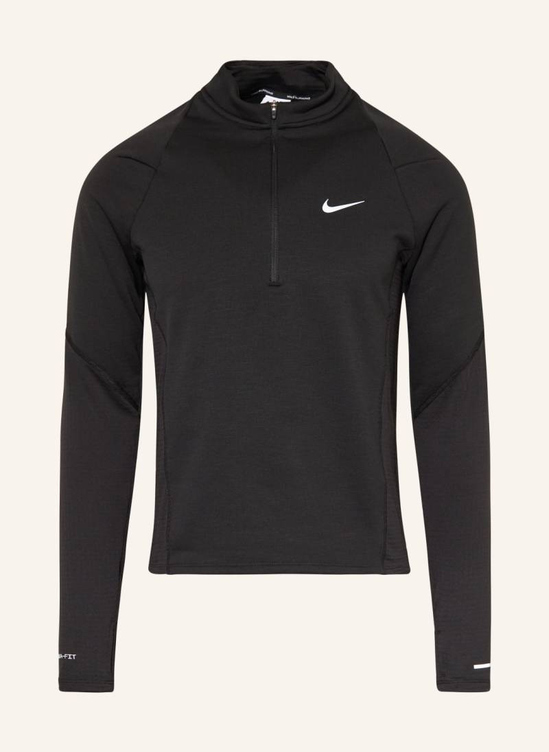 Nike Laufshirt Therma-Fit Repel schwarz von Nike