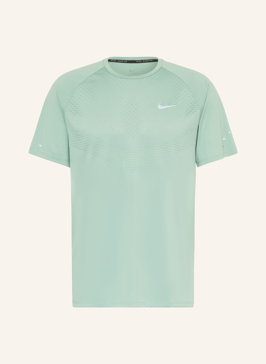 Nike Laufshirt Stride gruen von Nike