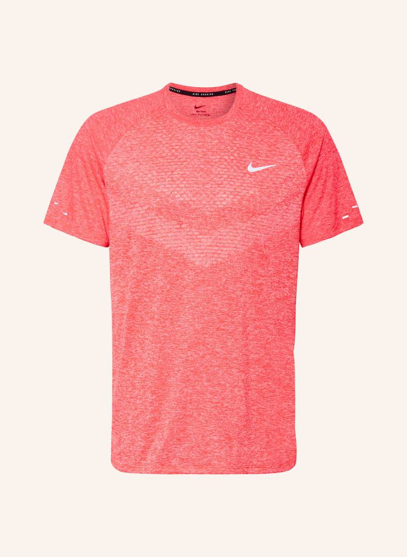 Nike Laufshirt Stride rot von Nike
