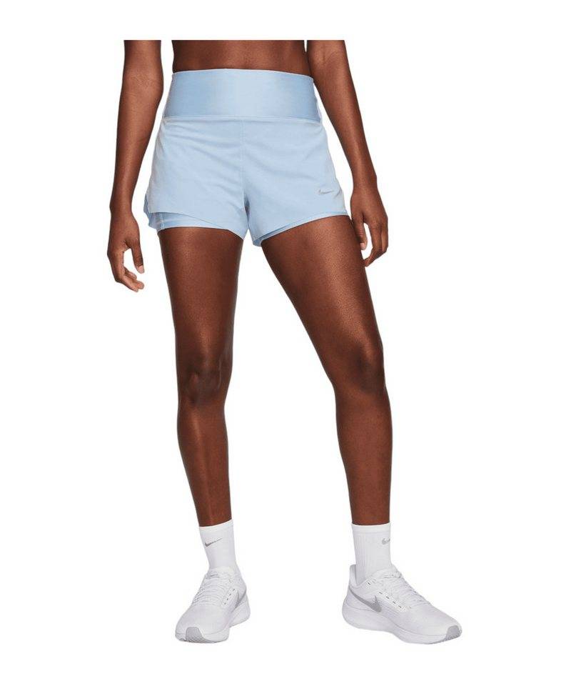 Nike Laufshorts Run Mid-Rise 3in 2in1 Short Damen von Nike