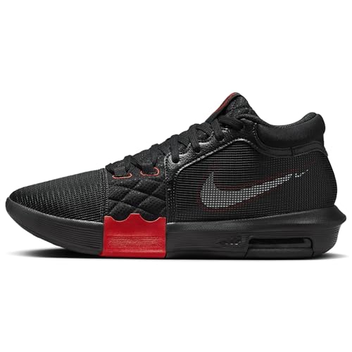 Nike Herren Lebron Witness Viii Basketballschuh, Black/White/University Red, 43 EU Nike Herren Lebron Witness Viii Basketballschuh, Black/White/University Red, 43 EU von Nike