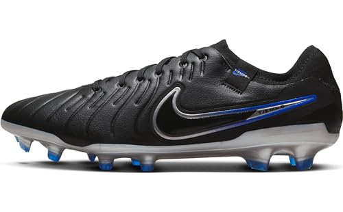 Nike Herren Legend 10 Pro Fg Fußballschuh, Black Chrome Hyper Royal, 41 EU von Nike