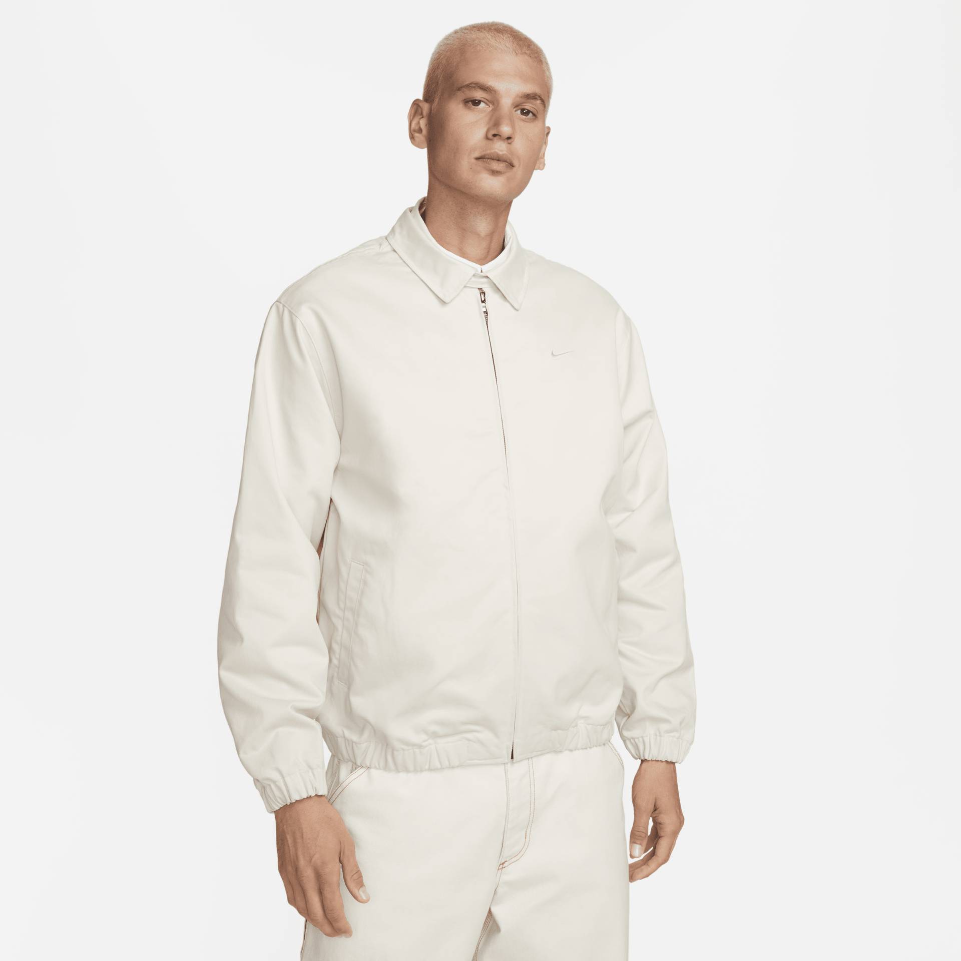 Nike Life Harrington-Webjacke für Herren - Braun von Nike