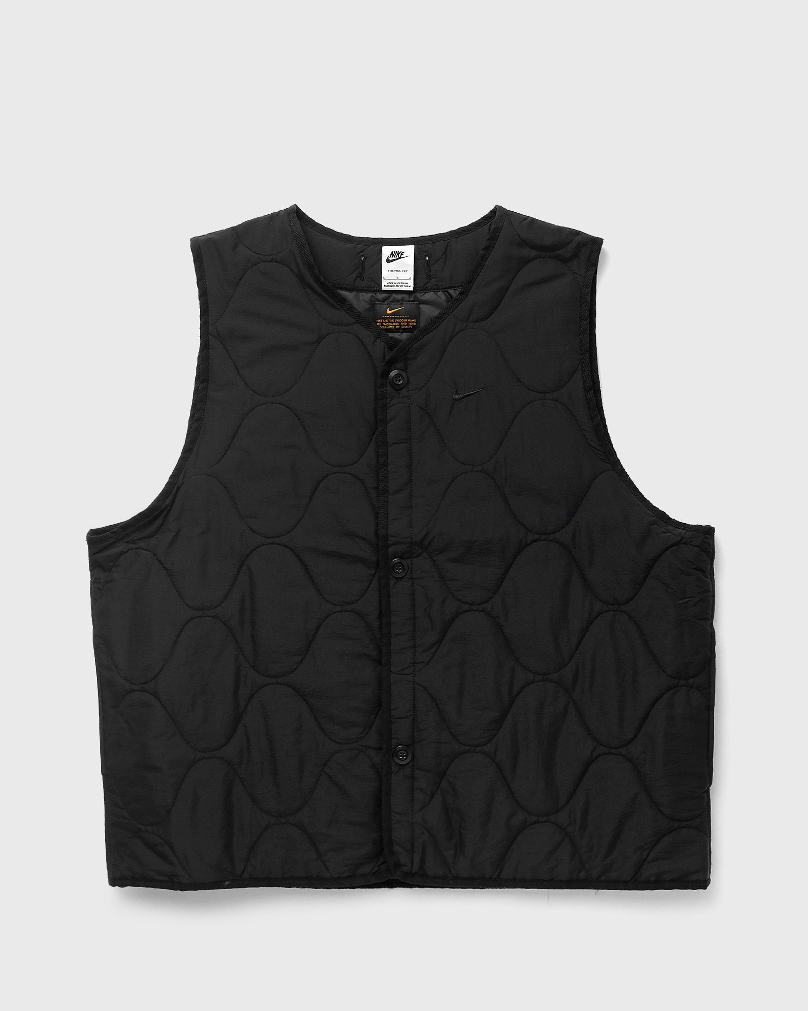 Nike Life Men's Woven Insulated Military Vest men Vests black in Größe:L von Nike