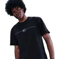 Nike M90 Herren T-Shirts - Schwarz - Größe XL - Baumwoll-Jersey von Nike