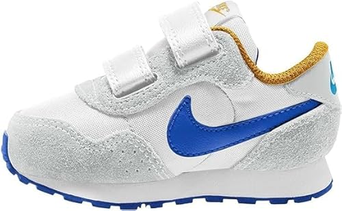 NIKE MD Valiant Sneaker, Summit White/Racer Blue-Racer Blue-White, 35.5 EU von Nike