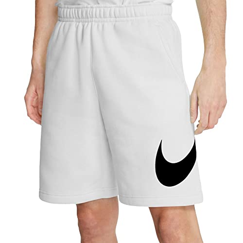 Nike Men's Sportswear Club Shorts, White/White, L von Nike