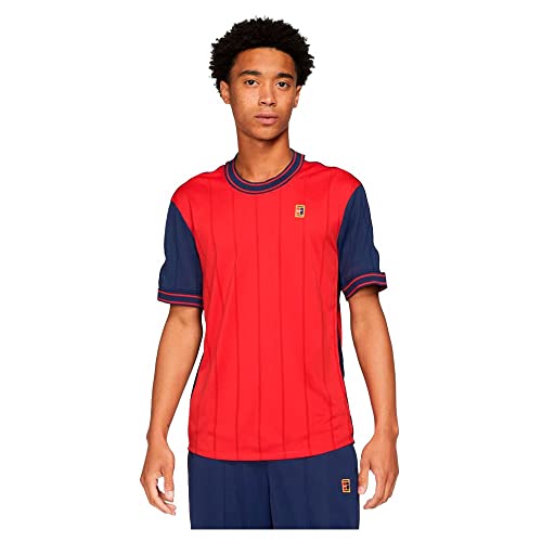 Nike Mens M NKCT DF SLAM TOP SS NY NT T-Shirt, University red/White/Binary Blue, L von Nike