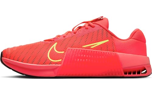 Nike Metcon 9 Herren-Trainingsschuh, Bright Crimson/Volt-Black, 42 EU von Nike