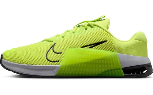 Nike Metcon 9 Herren-Trainingsschuh, Lt Lemon Twist/Black-Volt-Cement Grey, 43 EU von Nike