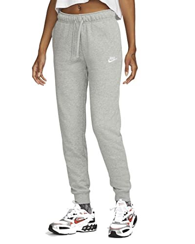 Nike Mid-Rise Club Fleece Women Sweatpants Jogginghosen (L, Dark Grey Heather) von Nike