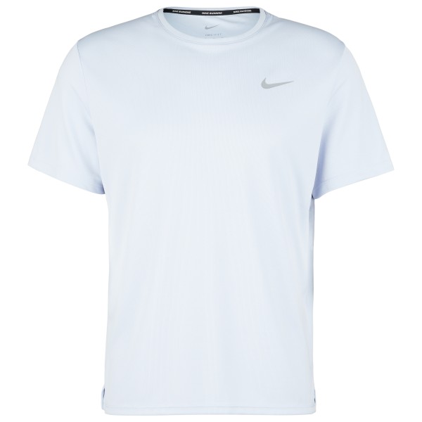 Nike - Miler Dri-FIT UV Run Division S/S - Funktionsshirt Gr S grau/lila von Nike