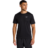 Nike Miler Herren T-Shirts - Schwarz - Größe M - Poly Jersey von Nike