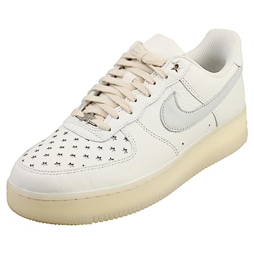 Nike Moderner, klassischer Basketballschuh für Damen, Summit White/Pure Platinum, 38.5 EU, Grau, FD0793-100 von Nike