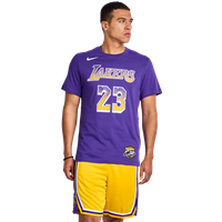 Nike NBA Herren T-Shirts - Lila - Größe S - Baumwoll-Jersey von Nike