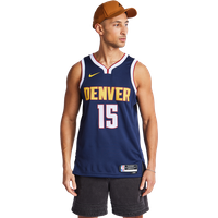 Nike NBA Herren Trikots/Replikate - Blau - Größe S - Poly Jersey von Nike