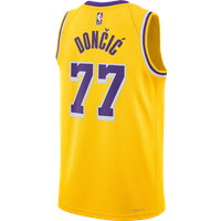 Nike NBA Herren Trikots/Replikate - Gelb - Größe L - Poly Mesh von Nike