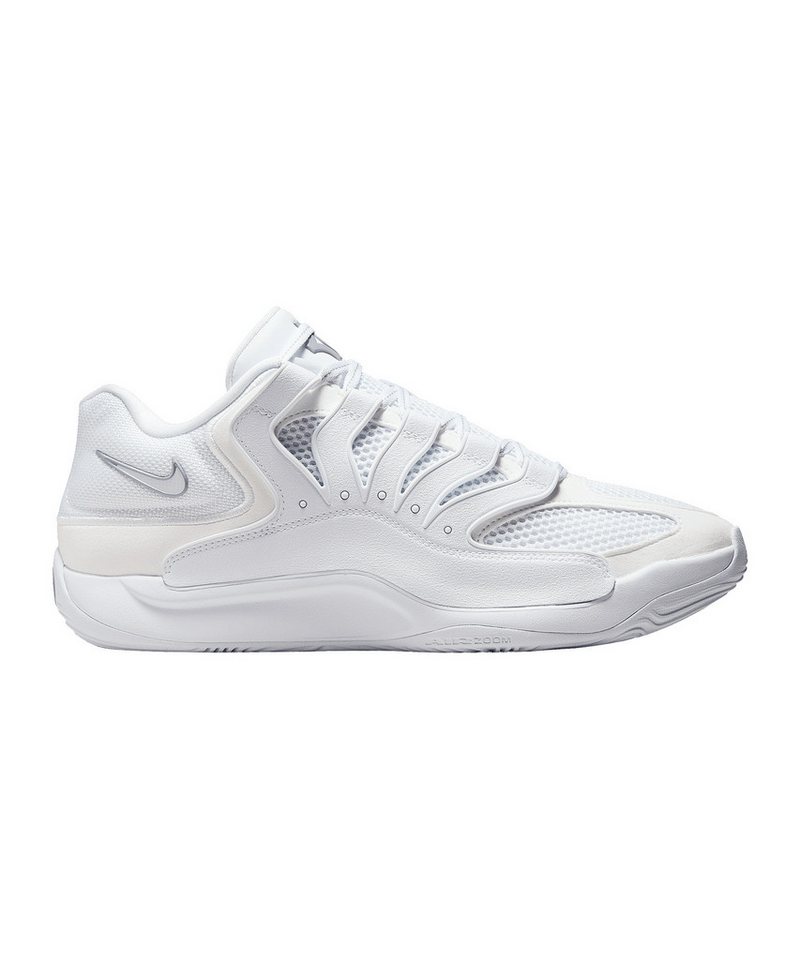 Nike Nike Performance KD18 Triple Weiß Herren Hallenschuh von Nike